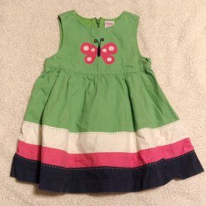 Baby Girls Gymboree Butterfly Dress 18 - 24 Months